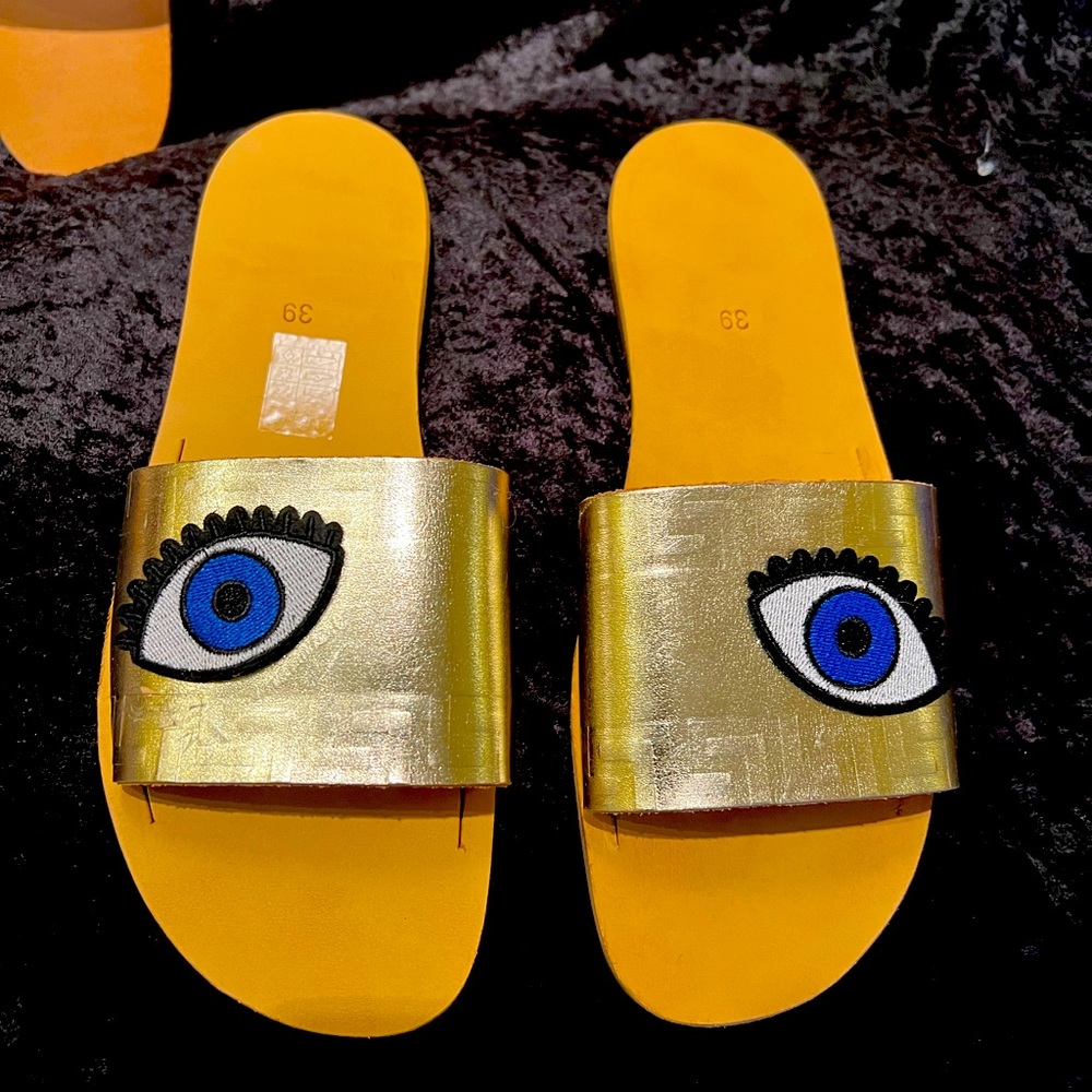 Greek leather, Brian, new never wore